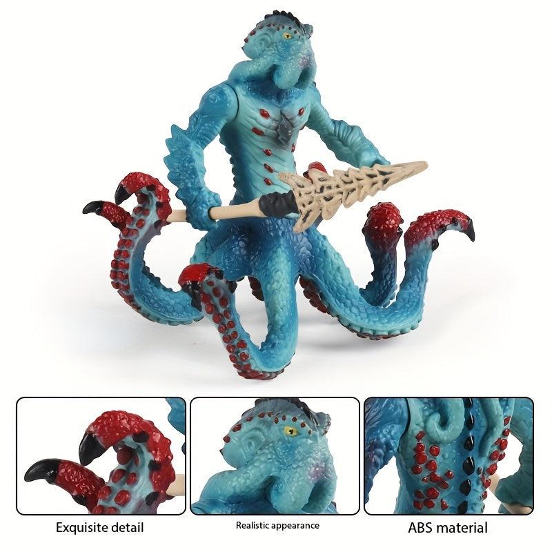 Heart Western Magic Monster Octopus Crab Toy Desktop Ornament