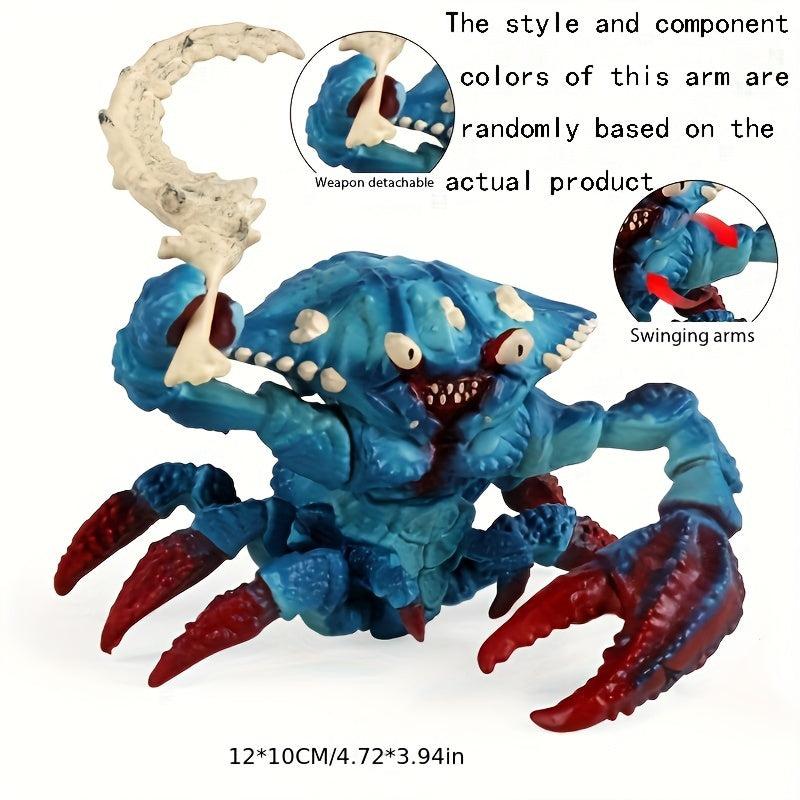 Heart Western Magic Monster Octopus Crab Toy Desktop Ornament