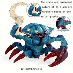 Heart Western Magic Monster Octopus Crab Toy Desktop Ornament