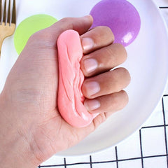 Slow Rebound Sticky Bread Egg Cake Pinch Toy