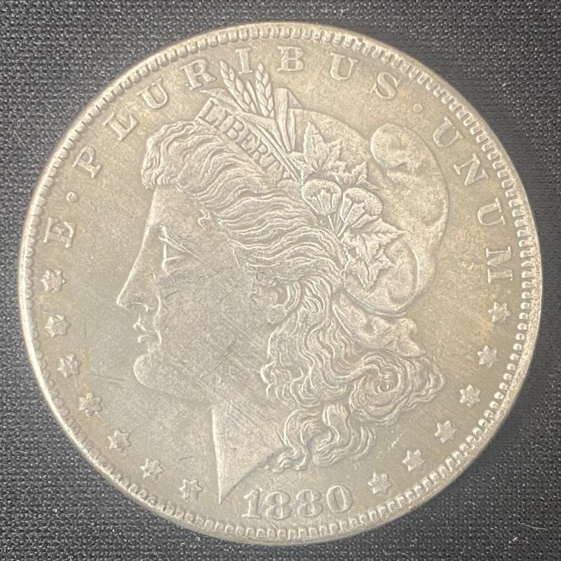 1880 Antique Silver Coin Replica - Great for Collectors & Unique Gift