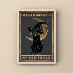 Magic Hat Cat Painting Modern Bedroom Living Room Wall Decoration Frameless