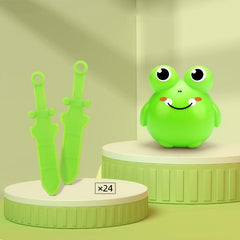 Competitive Frog Ejection Bucket Fun Toy