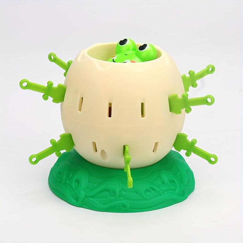 Competitive Frog Ejection Bucket Fun Toy