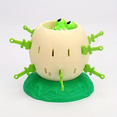 Competitive Frog Ejection Bucket Fun Toy