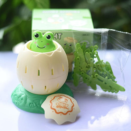 Competitive Frog Ejection Bucket Fun Toy