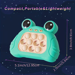 Fast Speed Pushing Game Sensory Fidget Toy Green Frog