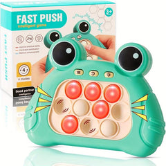 Fast Speed Pushing Game Sensory Fidget Toy Green Frog