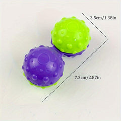 Fidget Spinner 3D Rotating Massage Ball Decompression Vent Toy