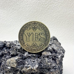 Yes Or No Decision Coin Gift Challenge Coin
