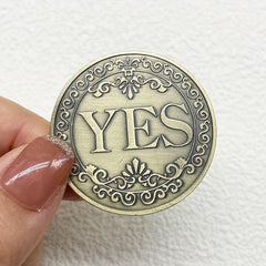Yes Or No Decision Coin Gift Challenge Coin