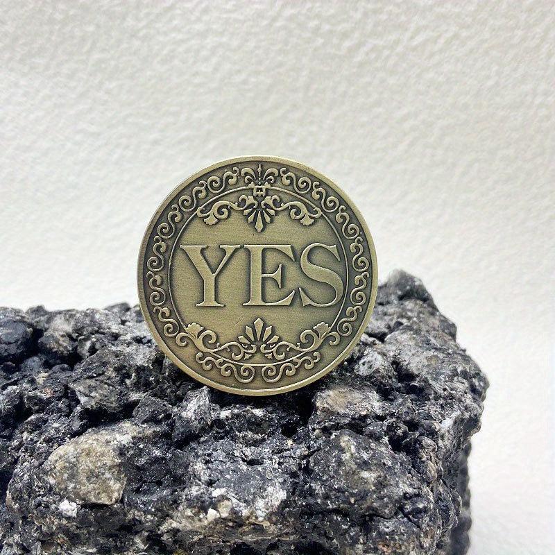 Yes Or No Decision Coin Gift Challenge Coin