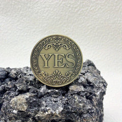 Yes Or No Decision Coin Gift Challenge Coin
