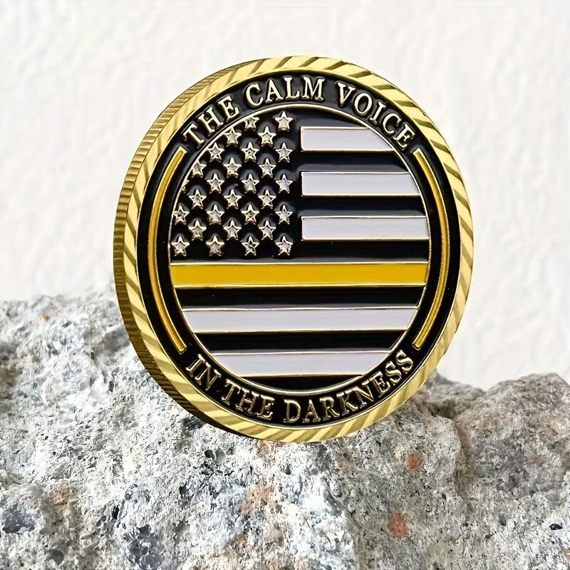 I Am The Dispatcher Protecting The Three Challenge Coin Gift Coin