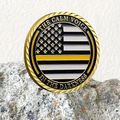 I Am The Dispatcher Protecting The Three Challenge Coin Gift Coin