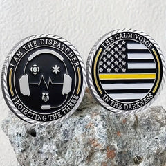 I Am The Dispatcher Protecting The Three Challenge Coin Gift Coin