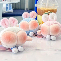 Rabbit Ear Plush Keychain Pendant Bag Pendant Small Gift Doll Machine Doll