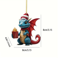 Christmas Car Decorations Dragon Pendants