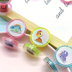 3pcs Dinosaur Stamp Toys Random Pattern