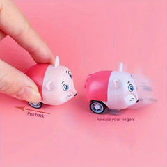 Mini Rebound Car Pullback Inertia Toy Car Table Toy Children's Decompression Toy