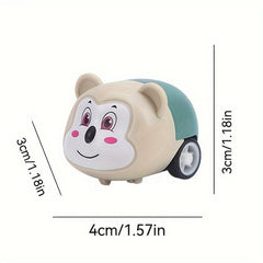 Mini Rebound Car Pullback Inertia Toy Car Table Toy Children's Decompression Toy