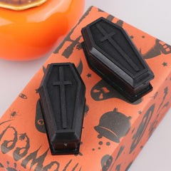 1pc Halloween Treat Coffin Box With Lids Home Decor Coffin Boxes