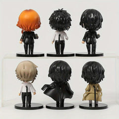 6pcs Anime Character Models Collectible Decoration Dolls Christmas Birthday Gift