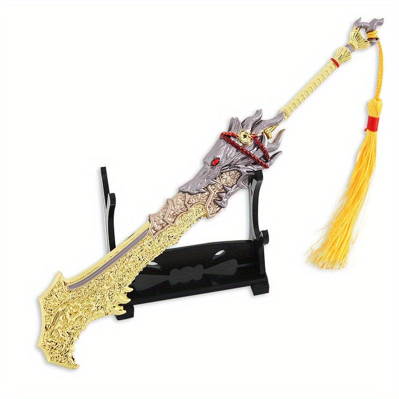 Alloy Wide Wolf Master Weapon Model Toy Ornament