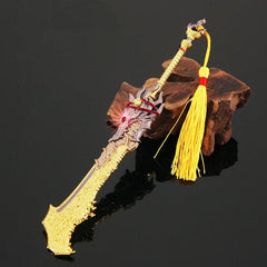 Alloy Wide Wolf Master Weapon Model Toy Ornament