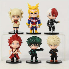 Anime Cartoon Q Figures Ornament Model Toys Room Desktop Car Decoration Dolls