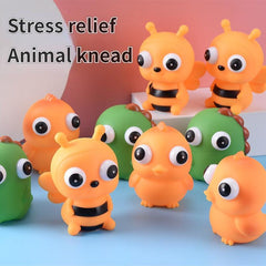 Squeeze Animal Eyeball Blasting Toy Knead Fidget Anti Stress