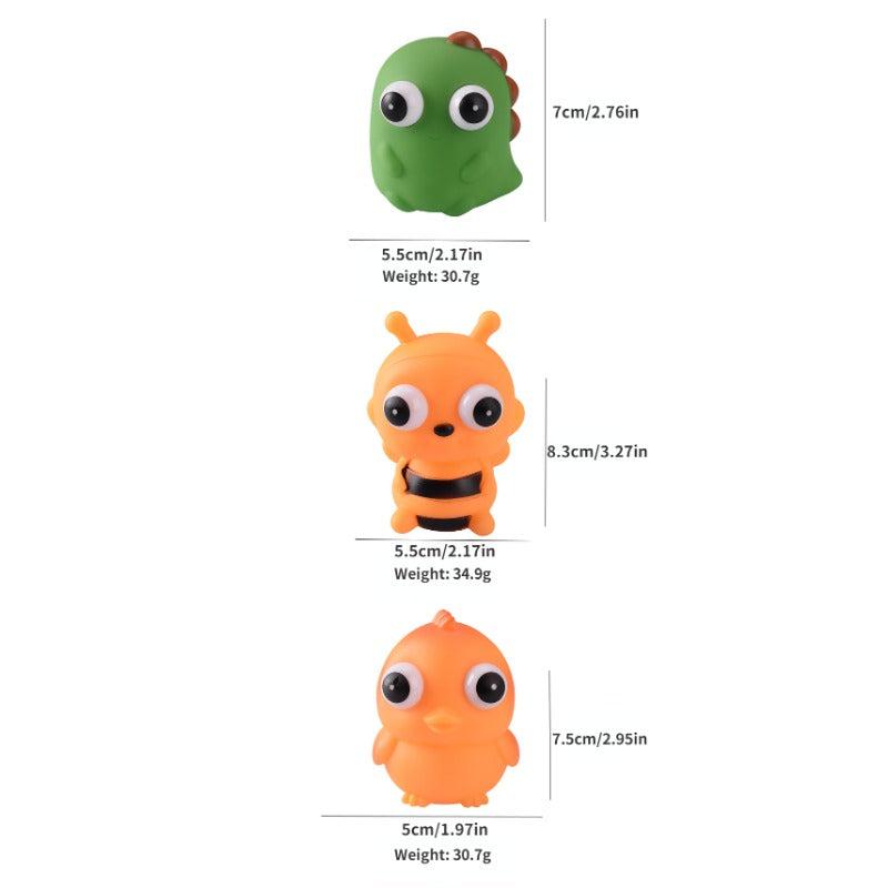Squeeze Animal Eyeball Blasting Toy Knead Fidget Anti Stress
