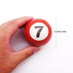 12pcs Mini Snooker Balls Foam Squeeze Balls Toy Balls