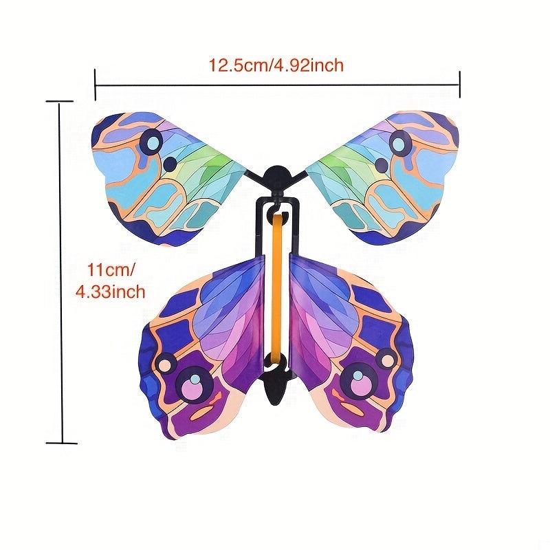 Surprise Flying Butterfly in a Book Clip