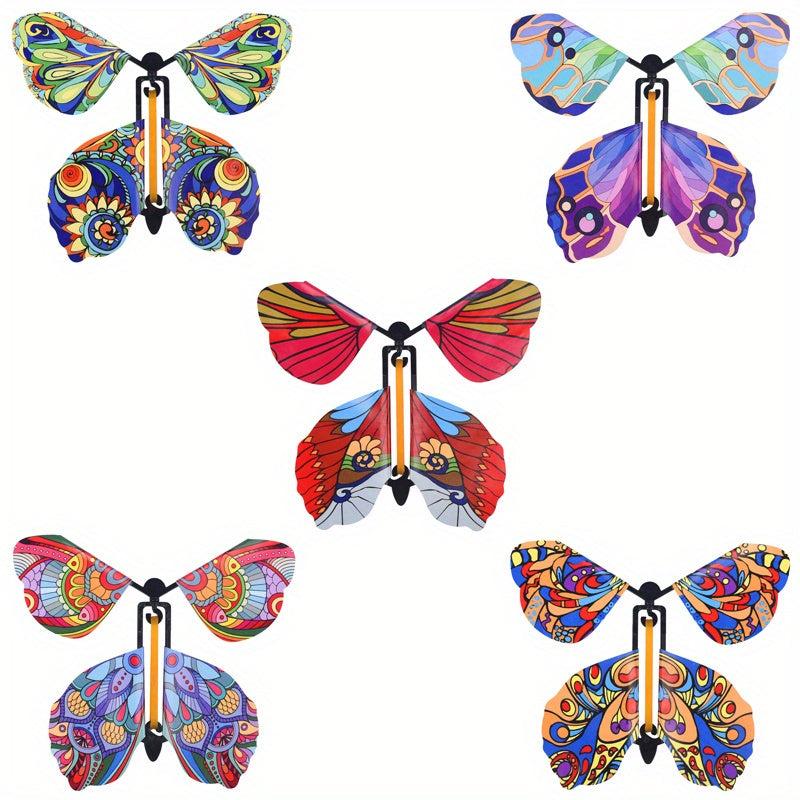 Surprise Flying Butterfly in a Book Clip