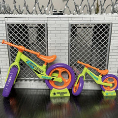 Colorful Building Block Bicycle Static Model Decoration Toy