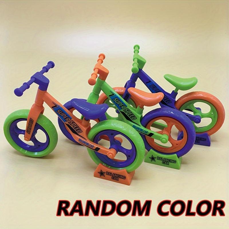 Colorful Building Block Bicycle Static Model Decoration Toy