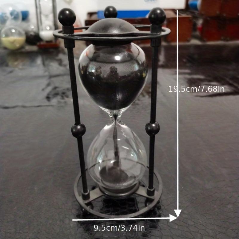 Retro Wrought Iron Hourglass Creative Desktop Decoration Gift