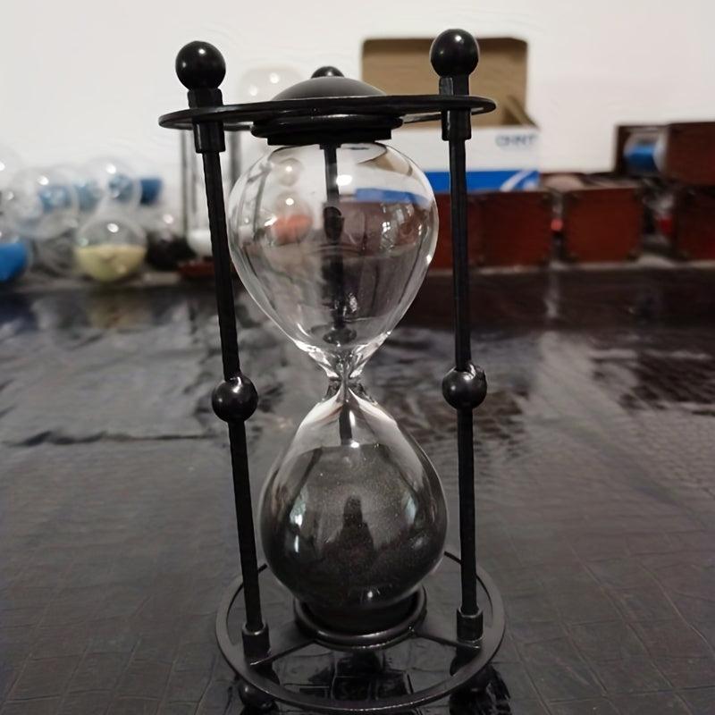 Retro Wrought Iron Hourglass Creative Desktop Decoration Gift