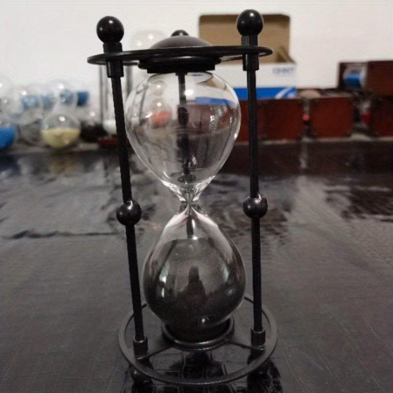 Retro Wrought Iron Hourglass Creative Desktop Decoration Gift