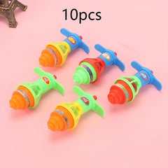20pcs LED Light Flashing Spinning Top Random Novelty Toys Party Favors
