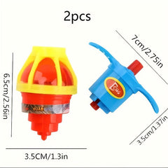20pcs LED Light Flashing Spinning Top Random Novelty Toys Party Favors