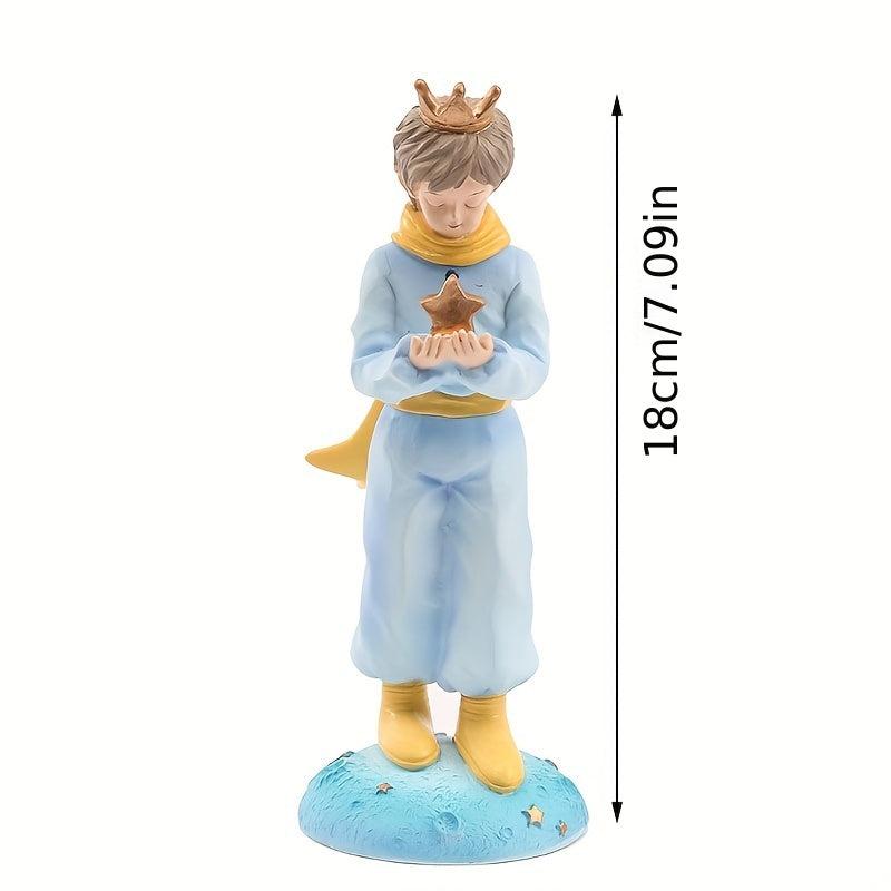 Little Prince Resin Car Home Decor Cartoon Doll Birthday Ornament Christmas
