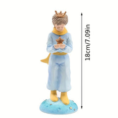 Little Prince Resin Car Home Decor Cartoon Doll Birthday Ornament Christmas