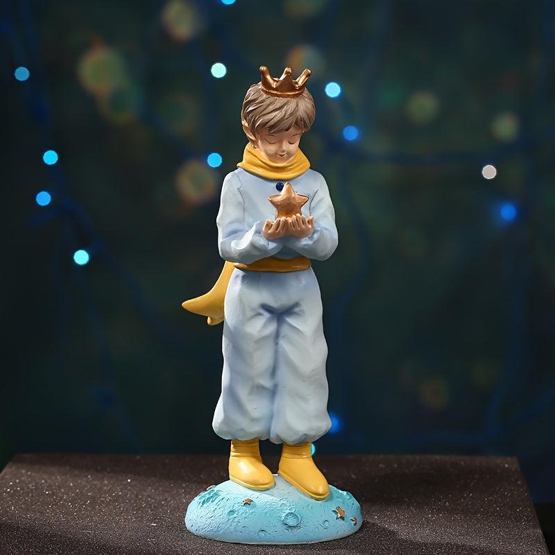 Little Prince Resin Car Home Decor Cartoon Doll Birthday Ornament Christmas