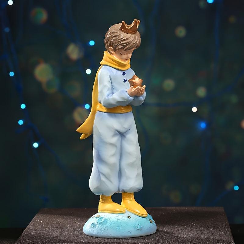 Little Prince Resin Car Home Decor Cartoon Doll Birthday Ornament Christmas