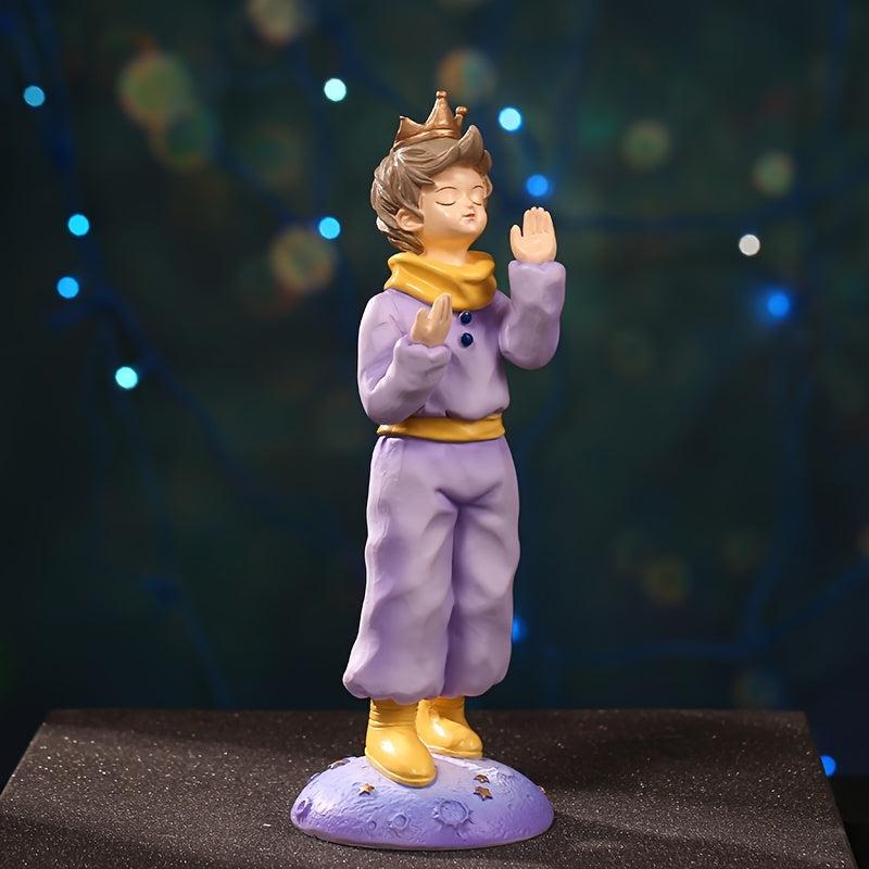 Little Prince Resin Car Home Decor Cartoon Doll Birthday Ornament Christmas