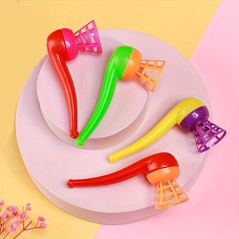 10pcs Pipe-Shaped Blowing Balls - Fun Gift for Holidays