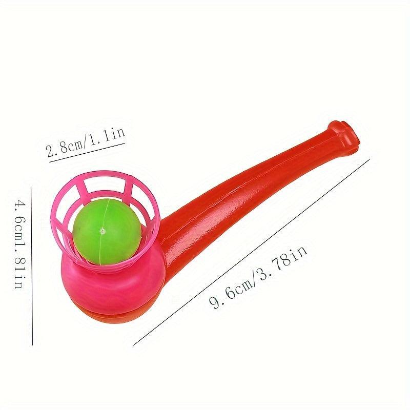 10pcs Pipe-Shaped Blowing Balls - Fun Gift for Holidays