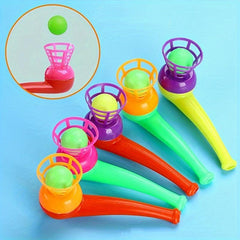 10pcs Pipe-Shaped Blowing Balls - Fun Gift for Holidays